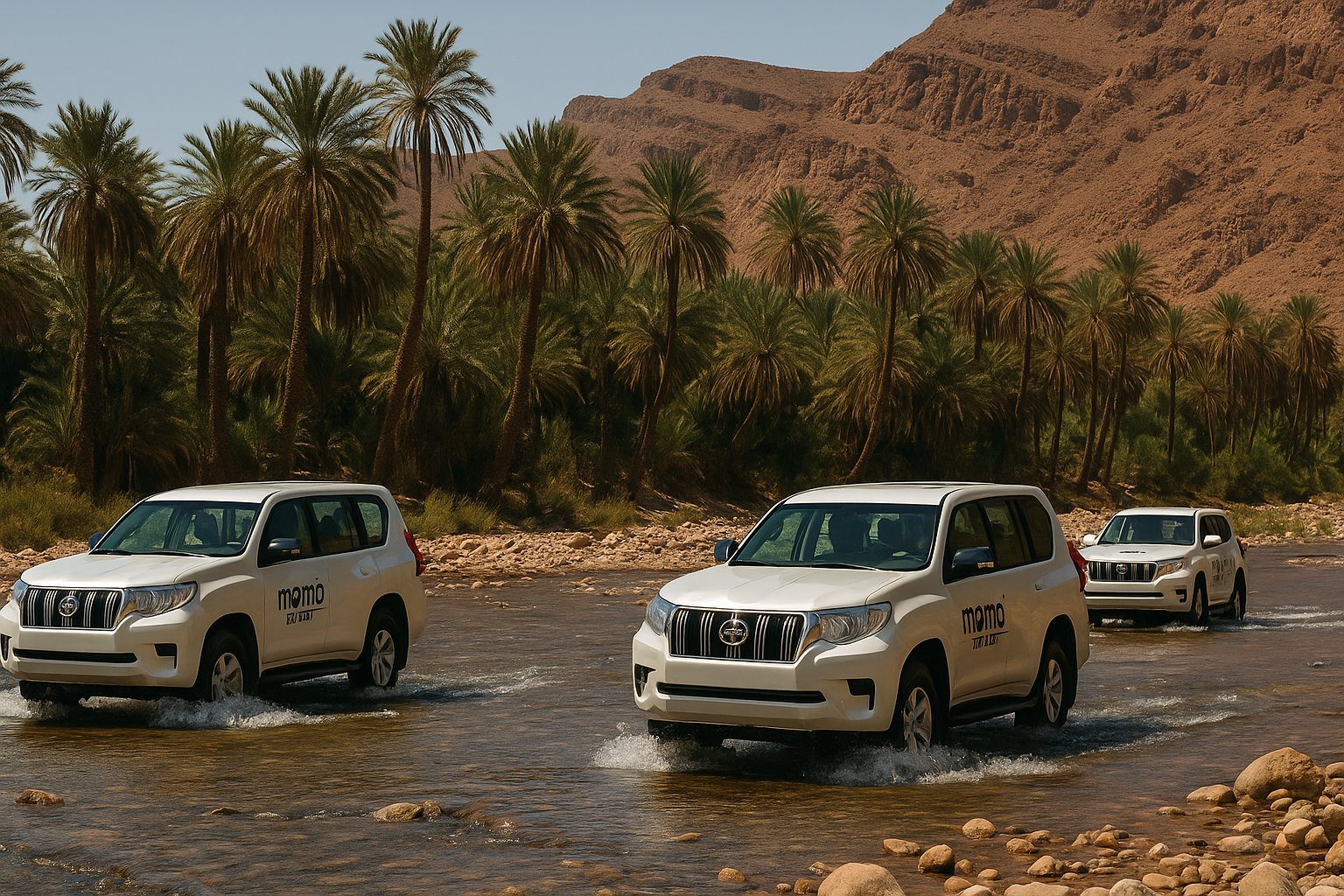Momo Tours 4x4 Toyota Land Cruiser for Morocco mountain expeditions